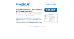 Desktop Screenshot of keywordmonitor.com