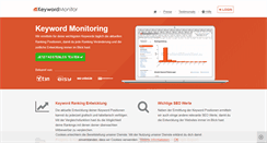 Desktop Screenshot of keywordmonitor.de